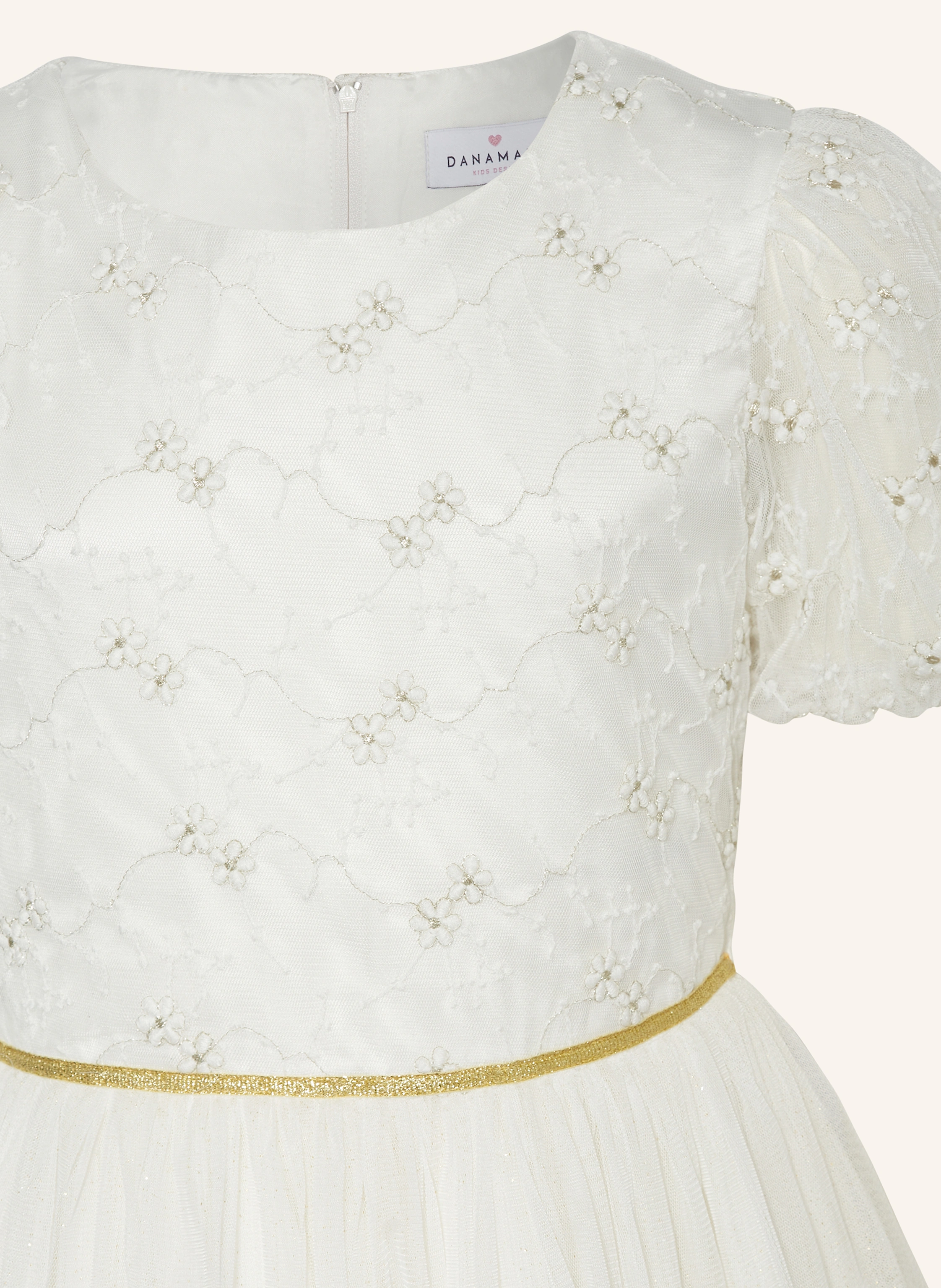 DANAMADE Tüllkleid mit Glitzergarn
