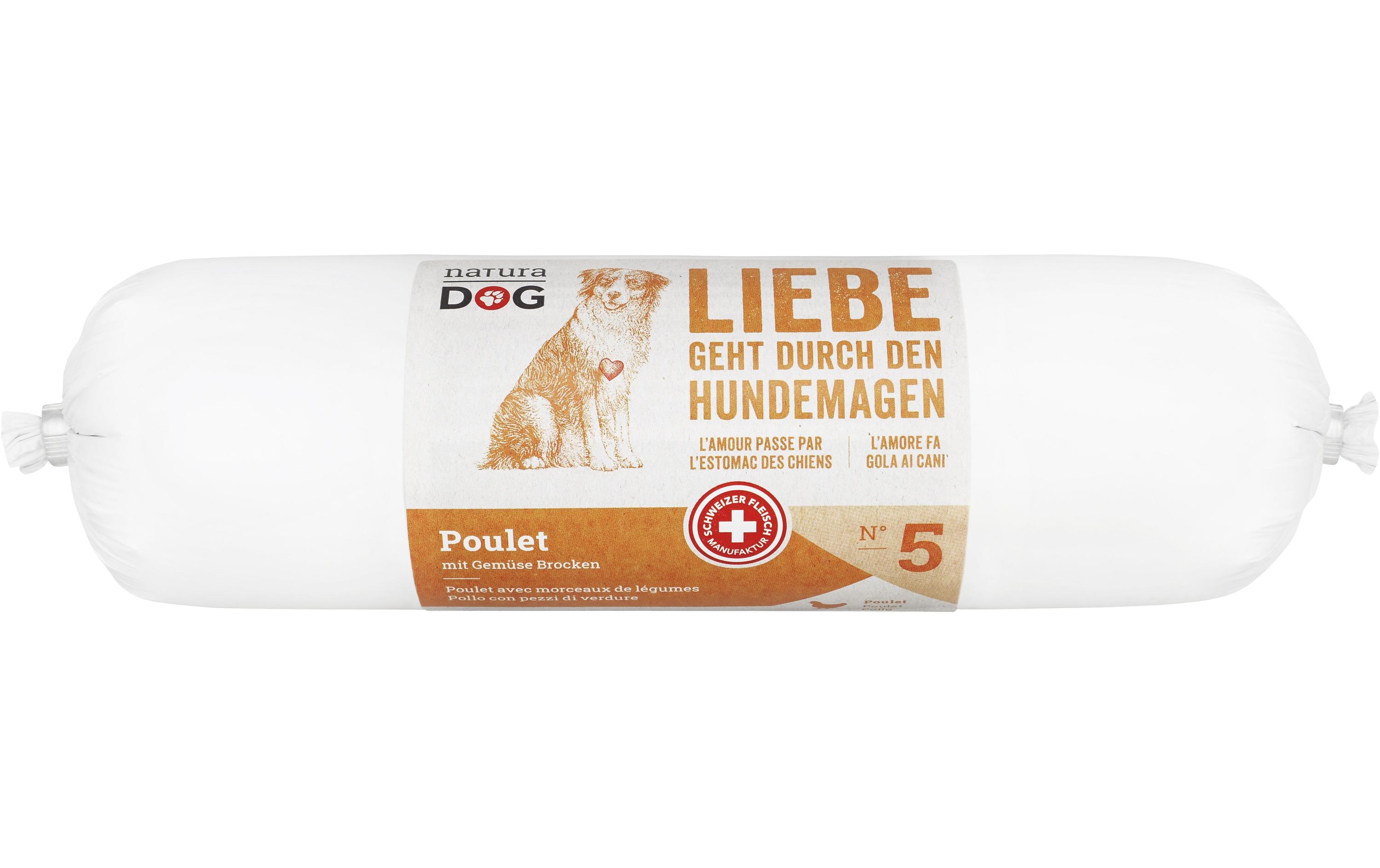 Nassfutter Poulet mit Gemüse Brocken Multipack, 20 x 400 gAlleinfuttermittel für ausgewachsene Hunde