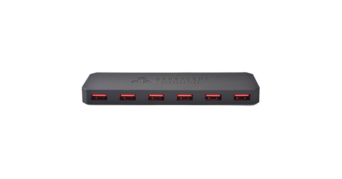 Honeycomb AeronauticalFlight Sim USB HUB (Global) usb-hub  (Zwart)