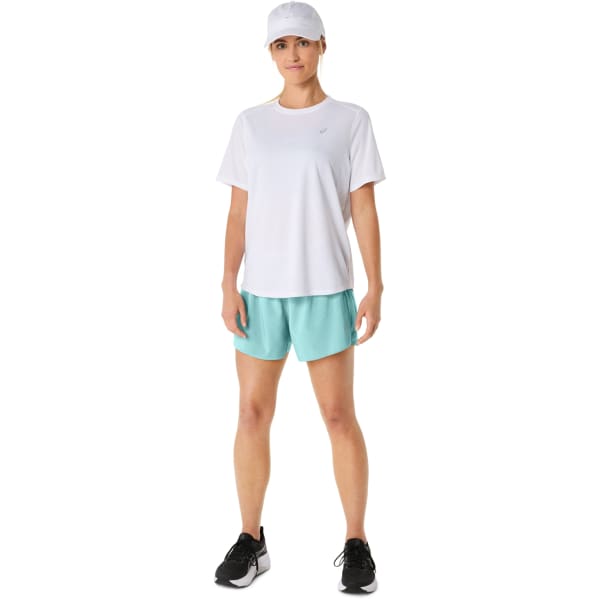 Short running ASICS CORE 4IN SHORT W ILLUMINATE MINT