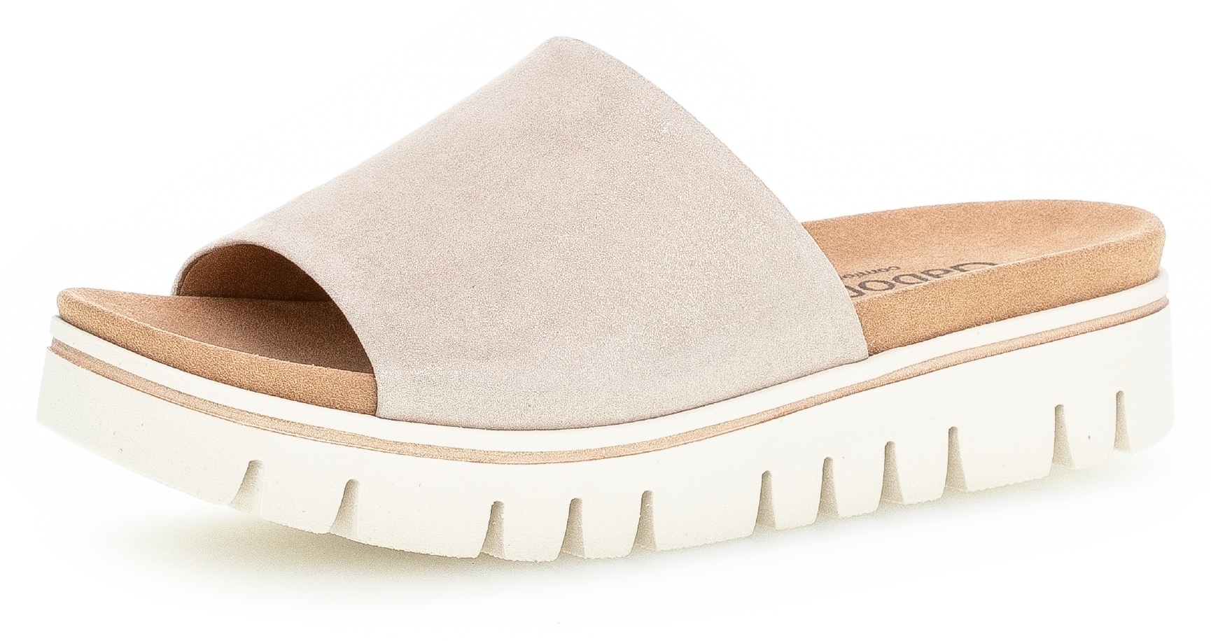 Gabor Pantolette  , Keilabsatz, Sommerschuh, Schlappen mit Gummizug