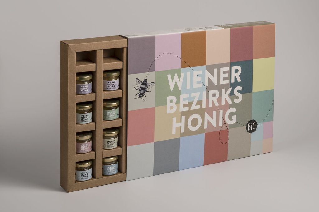 Degustationsbox - Wiener Honig Box von Wiener Bezirksimkerei
