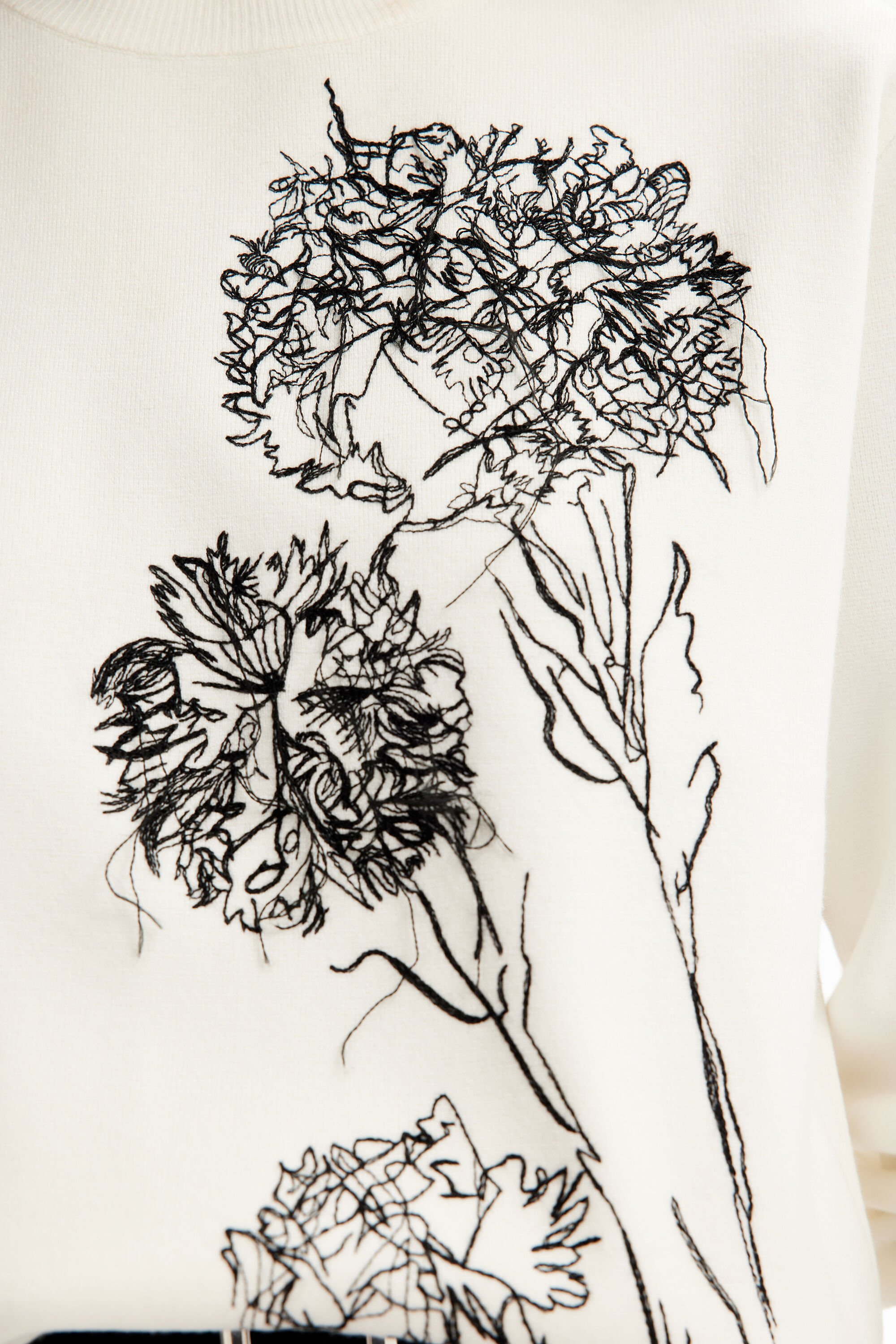 Pull fleurs M. Christian Lacroix