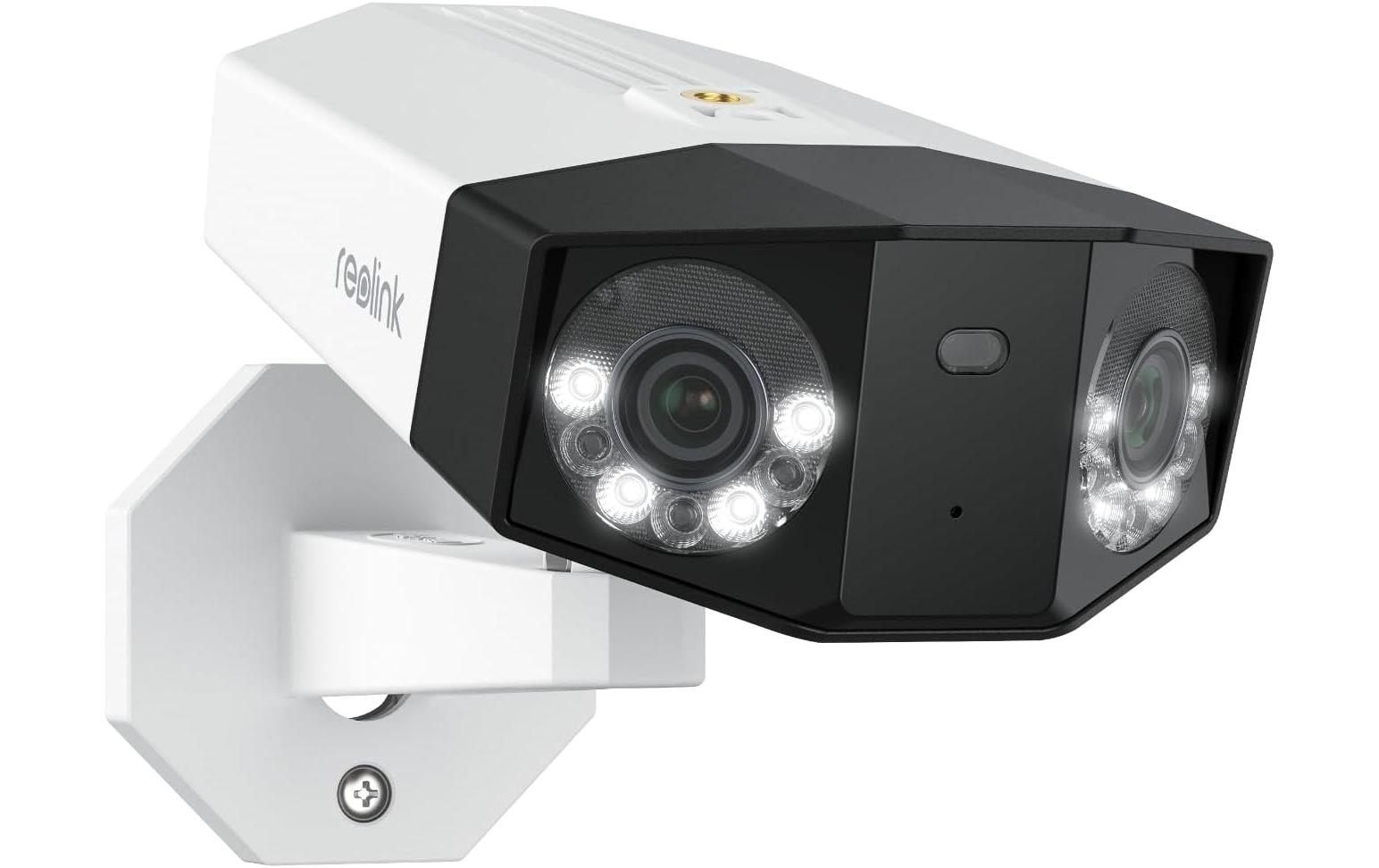 Netzwerkkamera Duo P750 PoE, 180° Panorama<br>Smarte IP66 wetterfeste 16MP PoE-Kamera mit Dual Objektiv