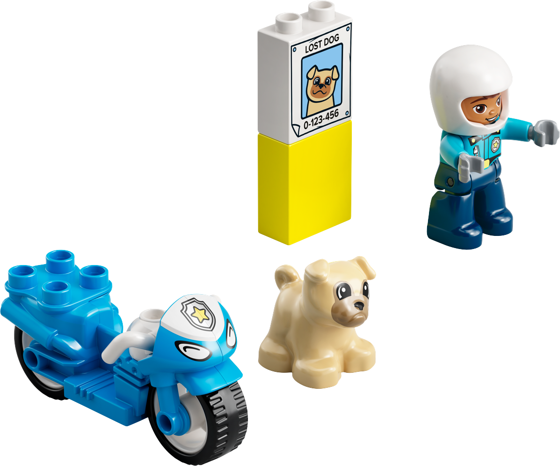 LEGO Duplo - Police Motorcycle (10967)