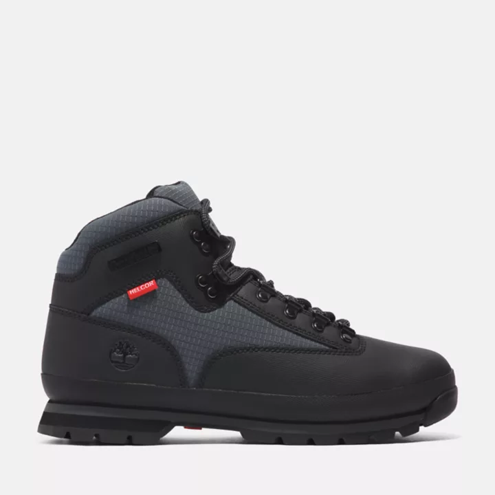 Bota Euro Hiker Masculina na Cor Preta