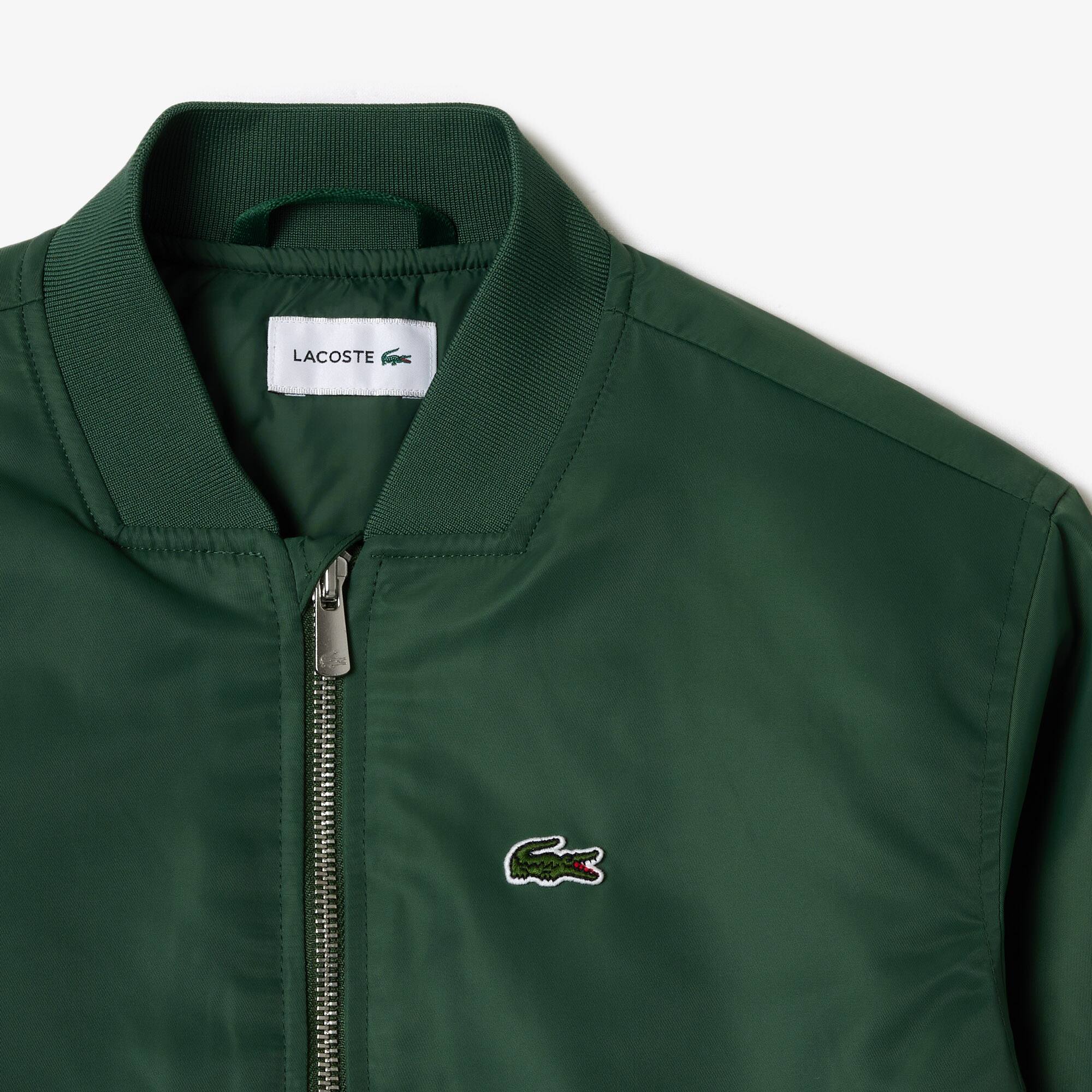 Blouson teddy enfant color-block Lacoste en nylon Manteaux & Blousons - Vert - Lacoste - Enfant