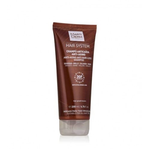 Martiderm Hair System Shampoo Antiqueda Anti-Aging 200ml
