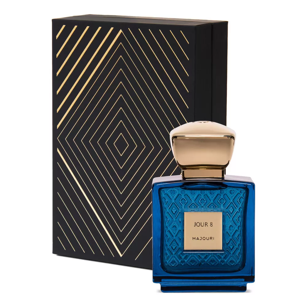 Majouri Jour 8 Perfume In Blue  - 75 ml.