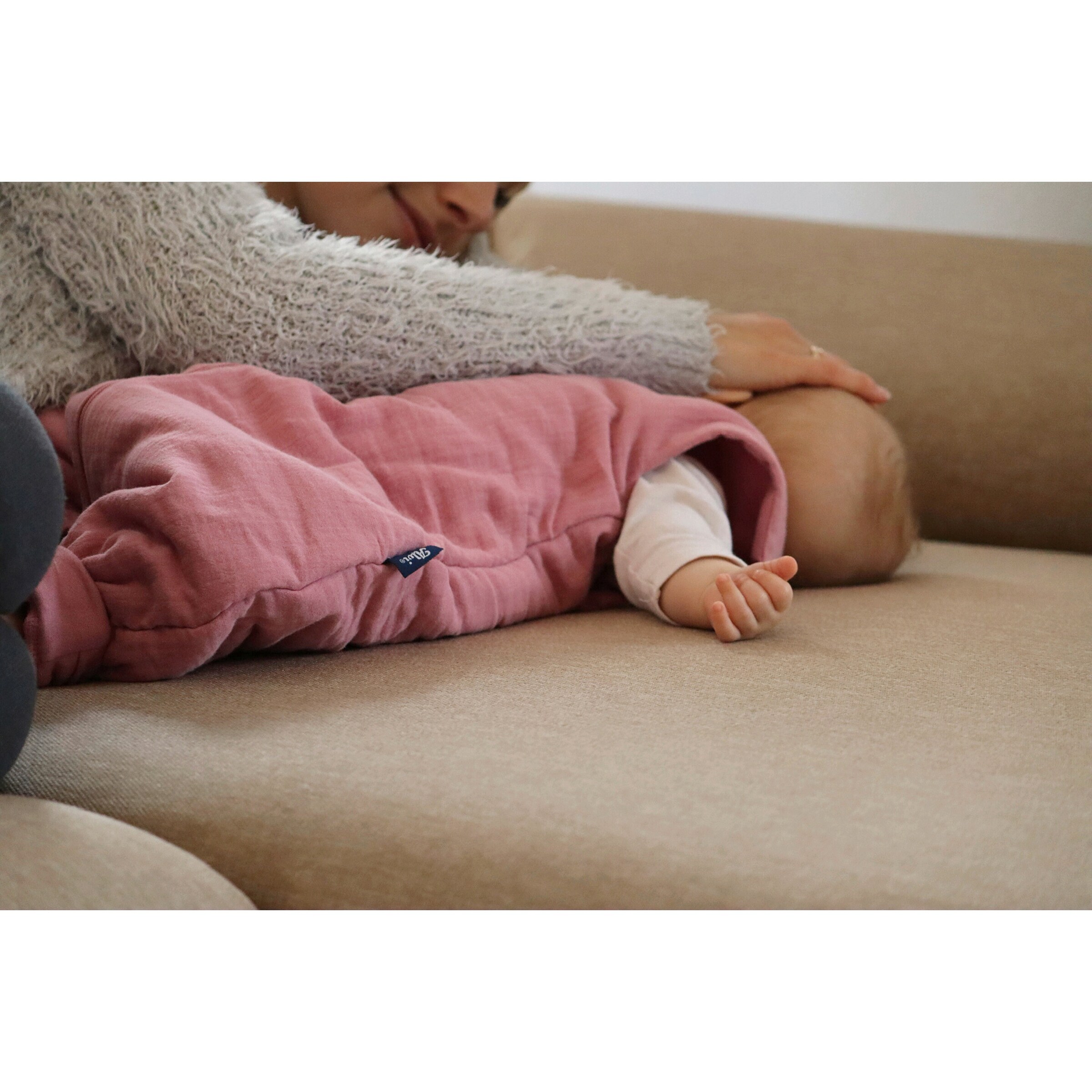 Alvi Ganzjahres-Sleepoverall 4-Season Mull 2.0 TOG fox glove