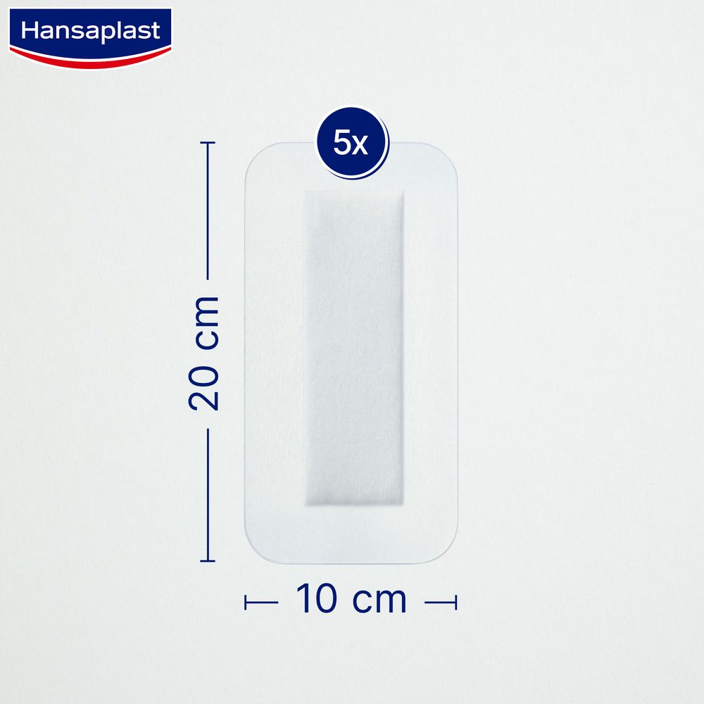Hansaplast AQUA PROTECT 4XL, 10 cm x 20 cm