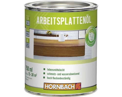HORNBACH Werkbladolie, kleurloos, 750 ml