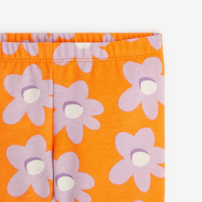 Pantalon fleuri bébé fille rose corail Catimini Rose