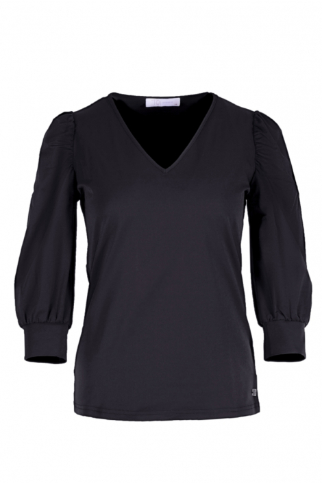TQ Amsterdam zwarte dames t-shirt