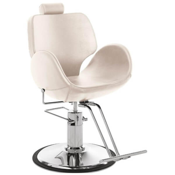 Fauteuil de coiffure Lumia blanc