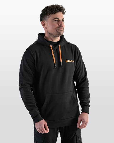 Sweat à capuche léger Guru noir