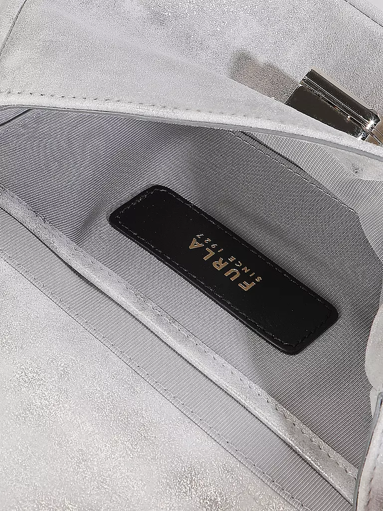 FURLA Ledertasche - Mini Bag 1927 silber