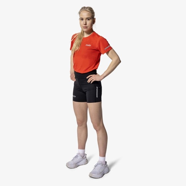 Swix Pace High Waist Half Tights, Dame<br>Komfortabel løpeshorts med høy midje!