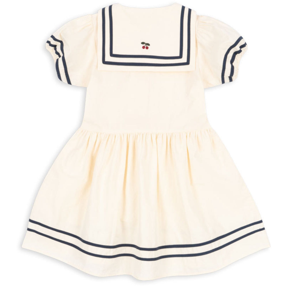 Køb Konges Sløjd Optic White Allie Sailor Kjole Gots