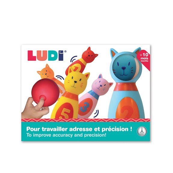 Jeu de quilles souples : Chat