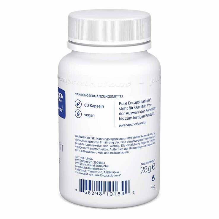 Pure Encapsulations L-Methionin Kapseln, 60 St