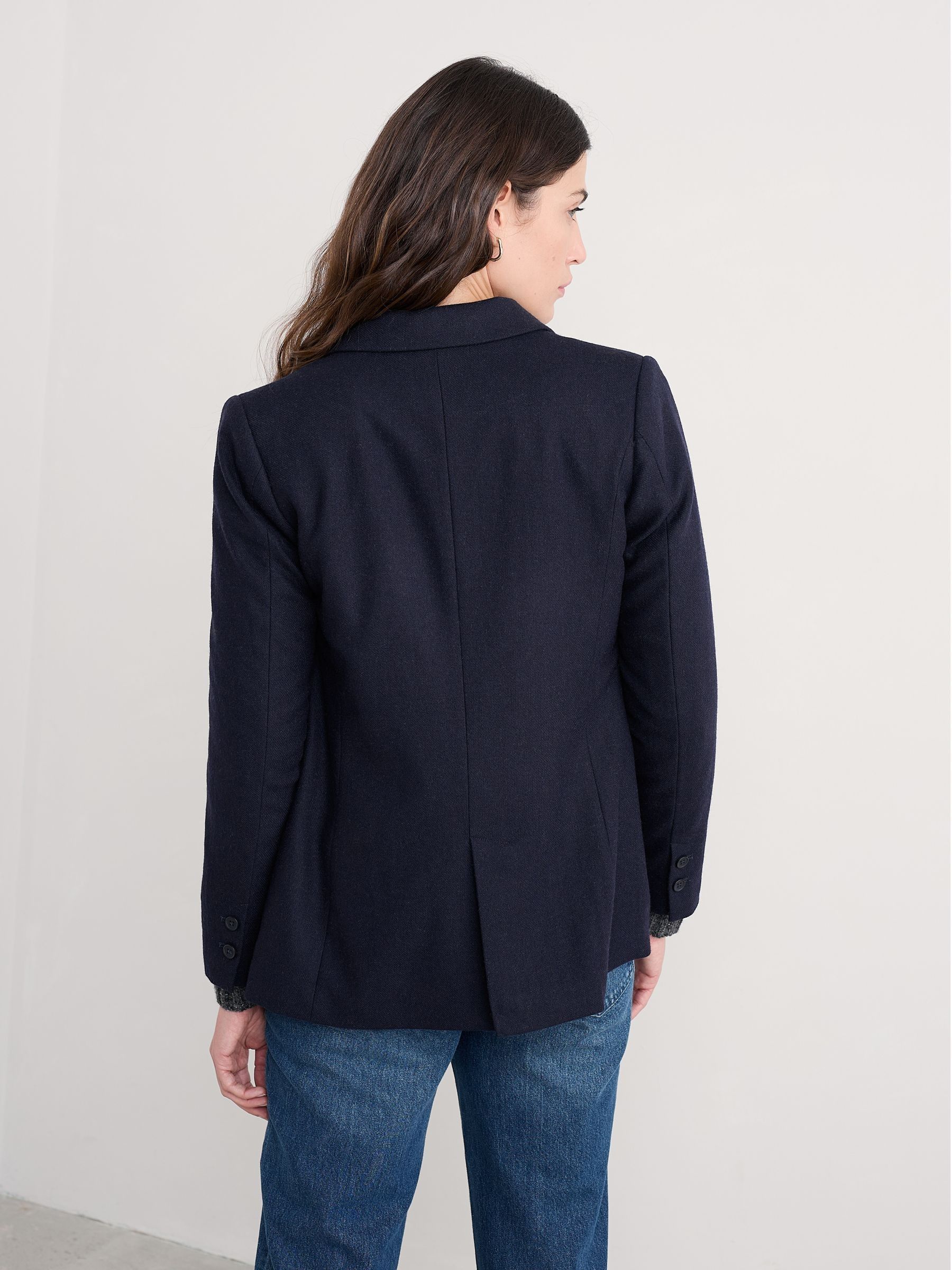 Seasalt Cornwall Lowena Wool-Blend Blazer