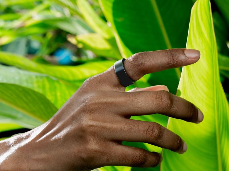 Ultrahuman Ring AIR Grösse: 8, Dunkelgrau Smartring