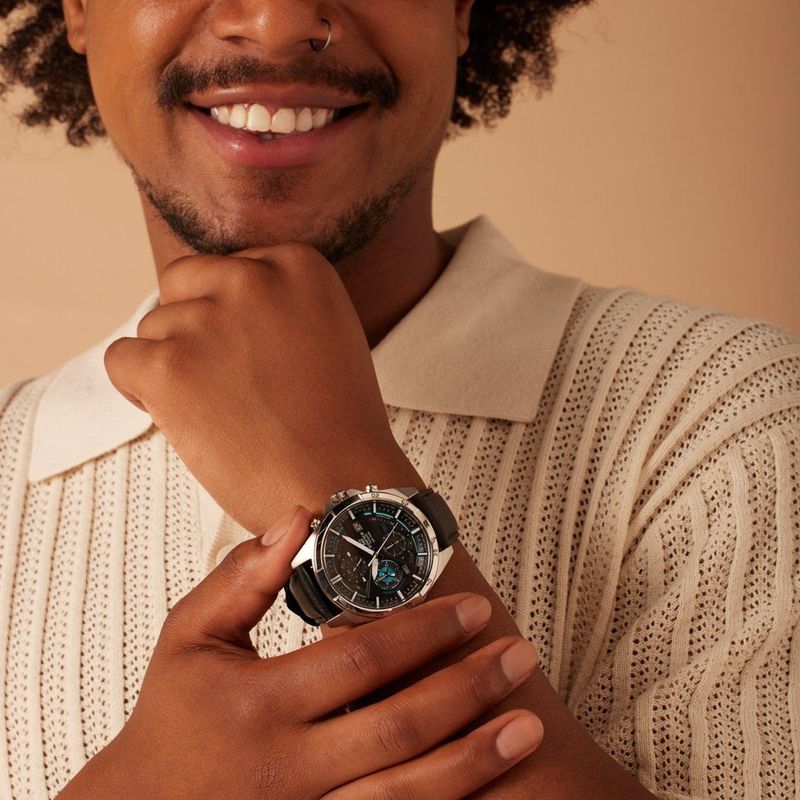Casio - Edifice EFR-556L-1AVUEF - Heren Horloge - Zwart - 49 mm