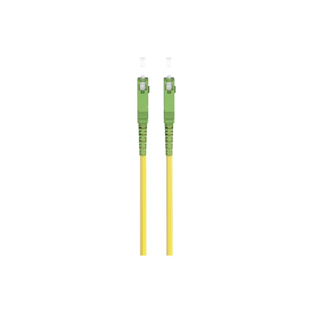 Goobay Fiberoptisk kabel (FTTH), Singlemode (OS2) Gul, Gul (Simplex), 0,5 m