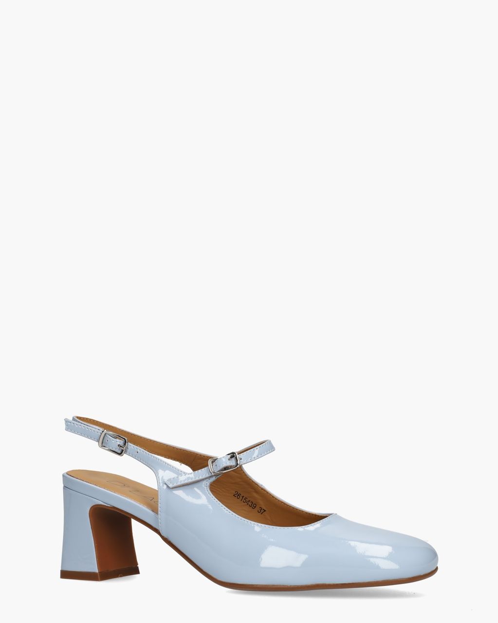 Di Lauro Wandy Lichtblauw Dames Slingbackpumps