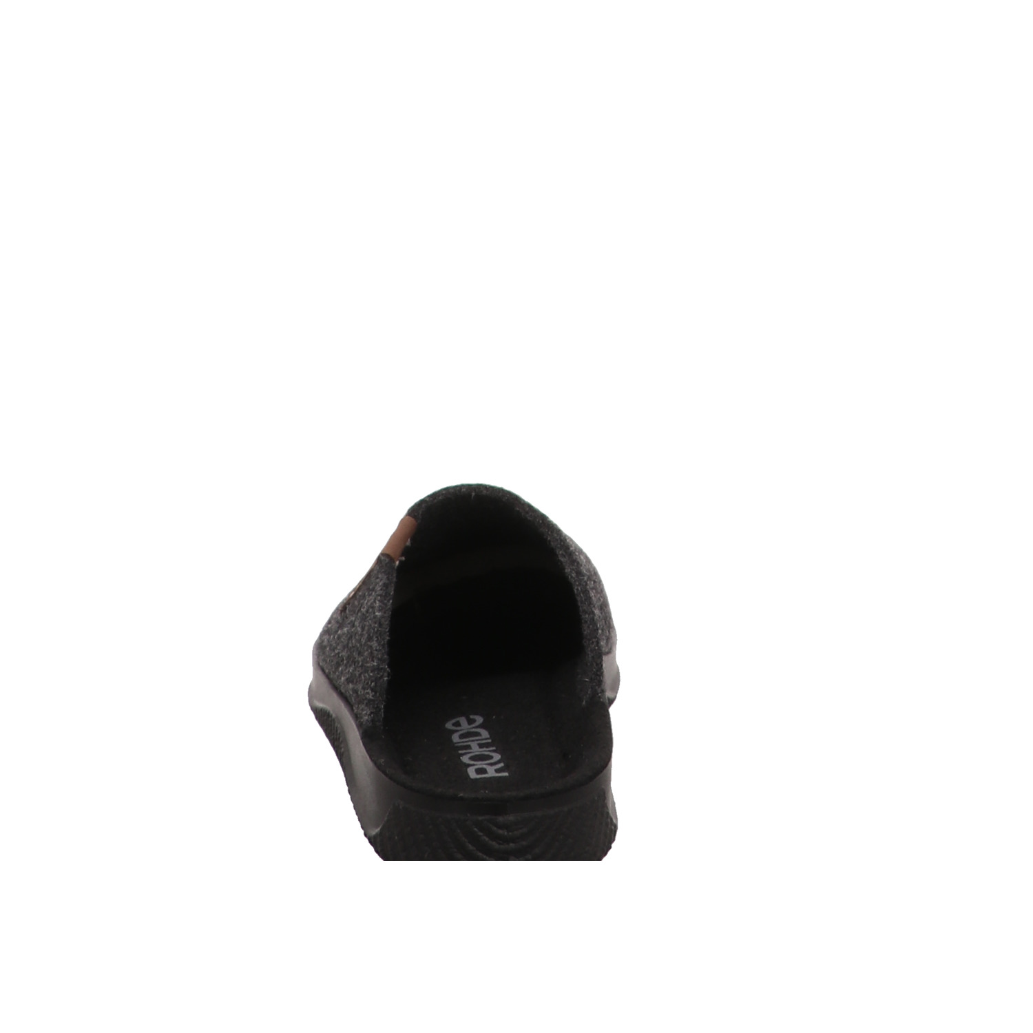Rohde Pantoffeln anthrazit grau