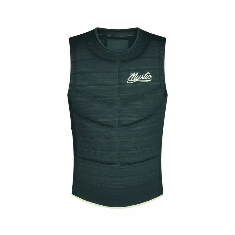 Gilet impact kitesurf/windsurf MYSTIC Majestic Side Zip Dark Leaf
