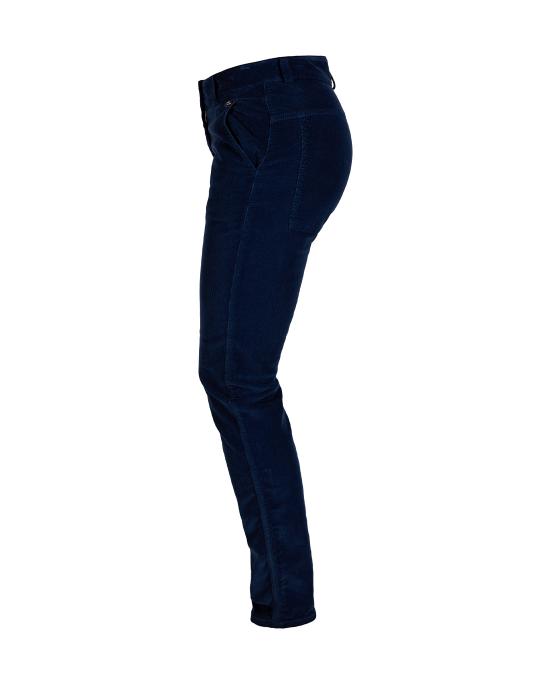 Amundsen Fjordcord Slacks 16 Wale Womens Faded Navy