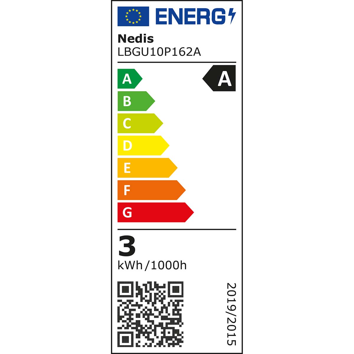 Nedis LBGU10P162A LED-Lamp - GU10