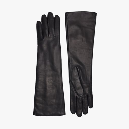 Randers Handsker Mellemlang Handske, Sort, 7.5
