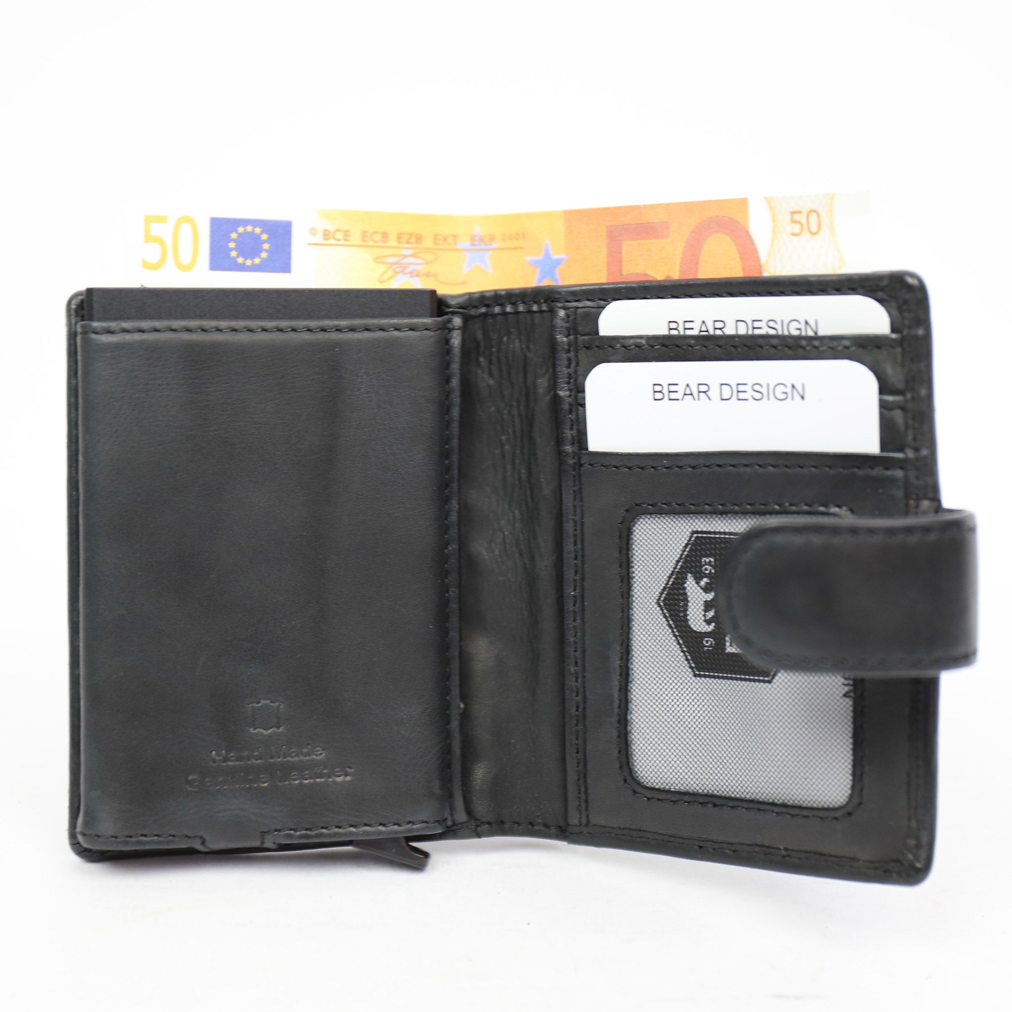 RFID Pasjeshouder 'Kris' zwart Zwart (CL)