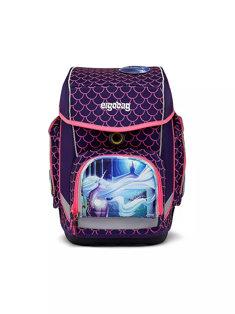 ERGOBAG Zip Set Zippies LED Einhorn bunt