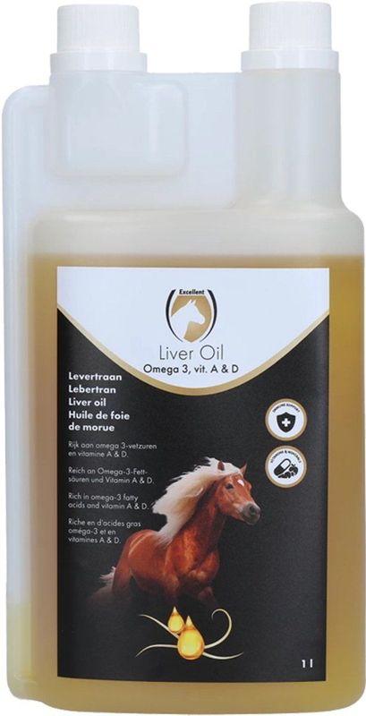 Excellent - Levertraan - Dierensupplement - Natuurlijke Olie