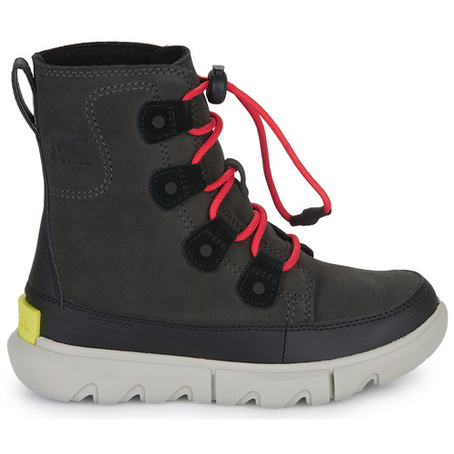 Sorel - YOUTH SOREL EXPLORER LACE WP - Noir