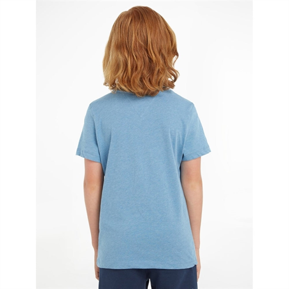 Boy Basic Cn T-Shirt Dark Allure Heather
