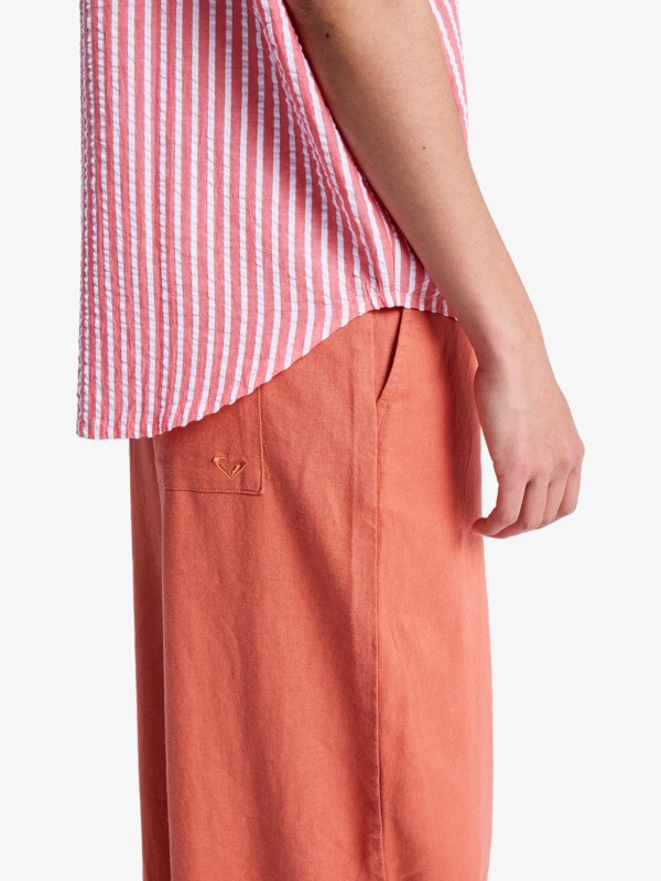 Beachy Nostalgia Chemise manches courtes Rouge Femme
