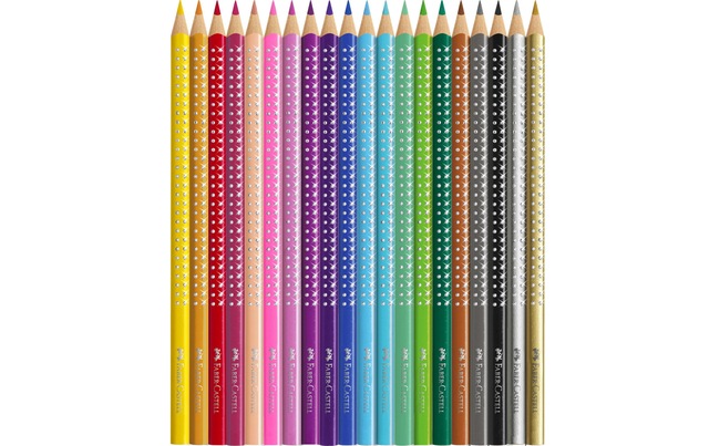 Faber-Castell Buntstift »Sparkle 20« Bruchsicher