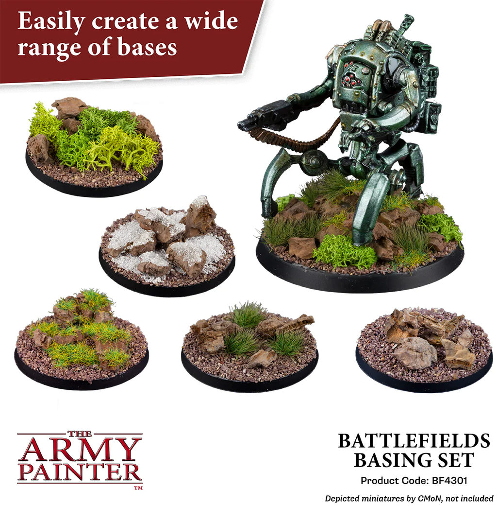 The Army Painter  Battlefields Basing Set    Das perfekte Starter Set
