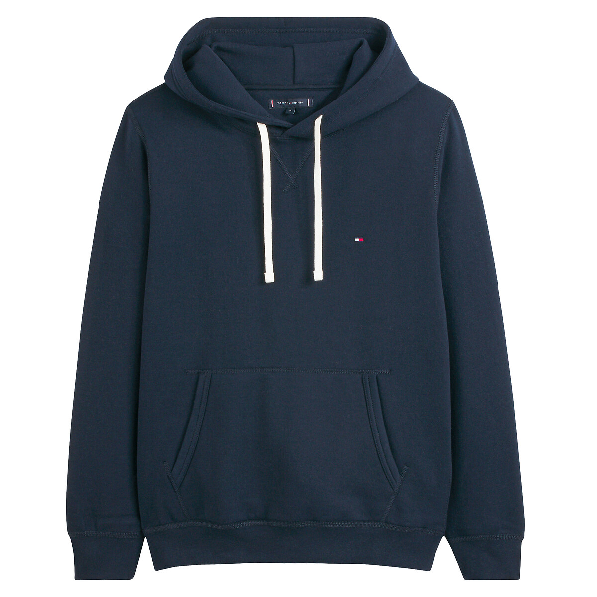 TOMMY HILFIGER<br>Moletom com capuz de gola redonda