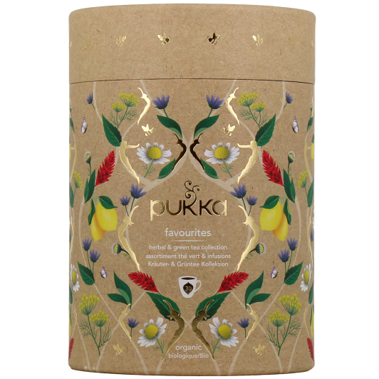 Pukka Favourites assortiment thés et infusions