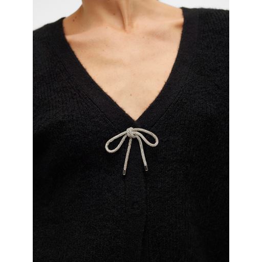 Vero Moda Caia Bow Cardigan, Black, S
