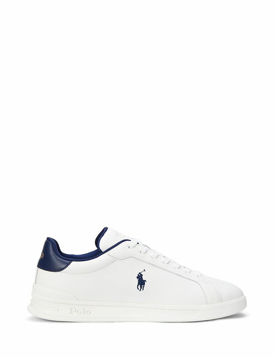 POLO RALPH LAUREN<br>Tênis de couro Heritage Court