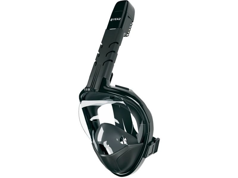 YEAZ Ocean View Snorkel Mask Schwarz, L-XL Tauchmaske