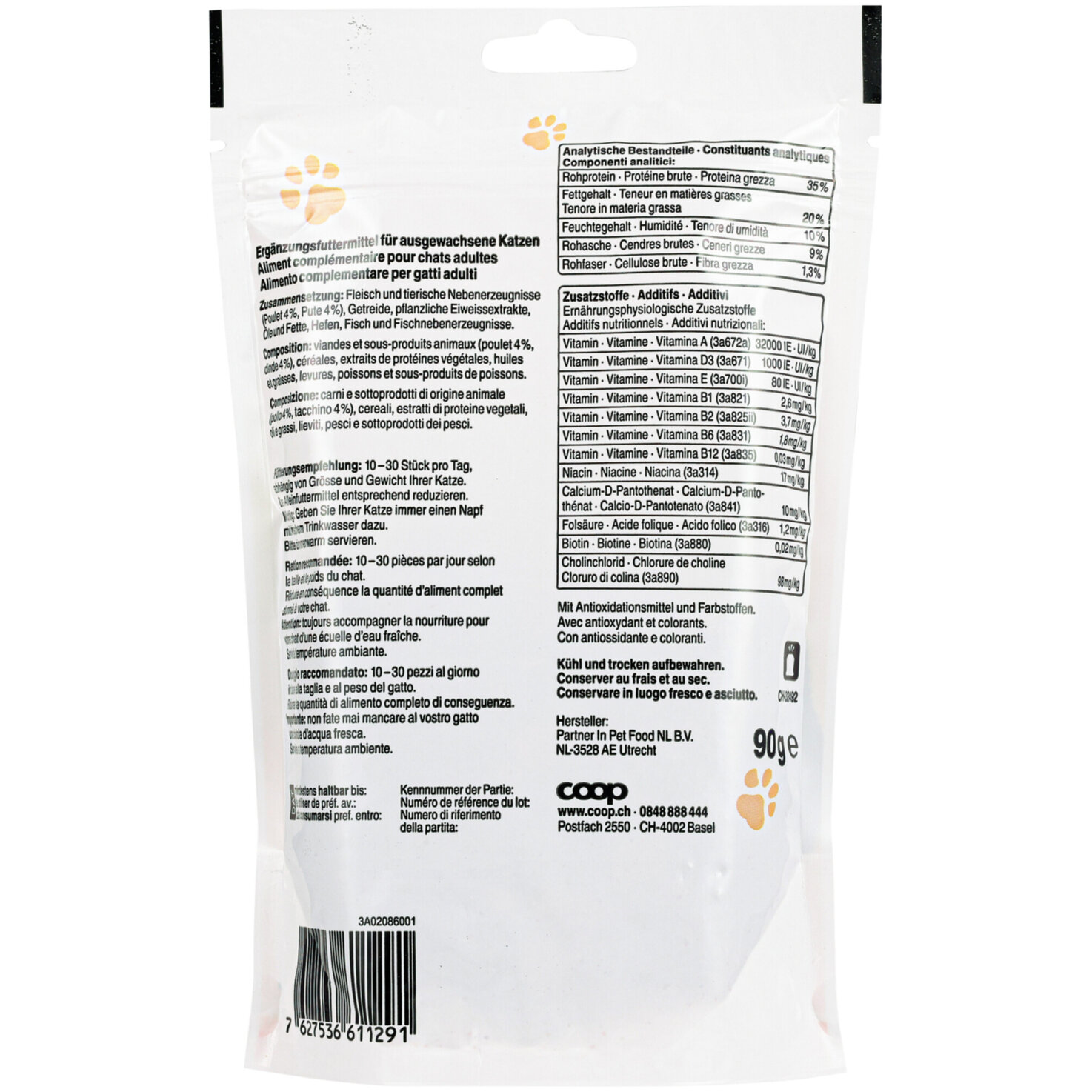 Prix Garantie Katzensnack Crispies Geflügel
