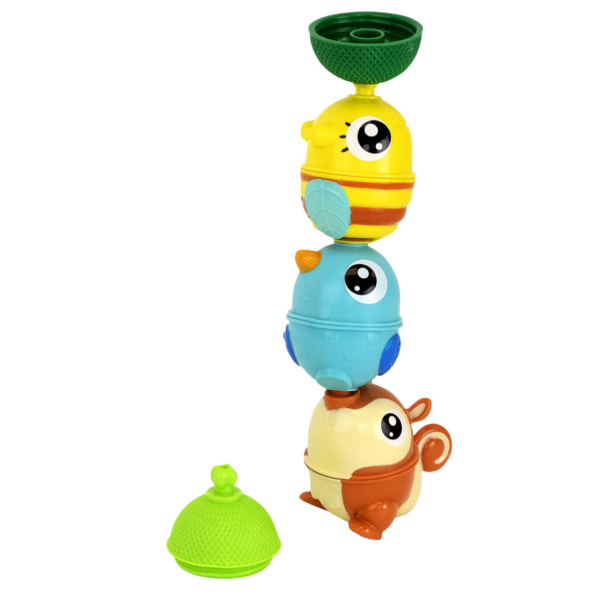 Lalaboom - Educatieve kralen met 3 dieren, 21dlg.